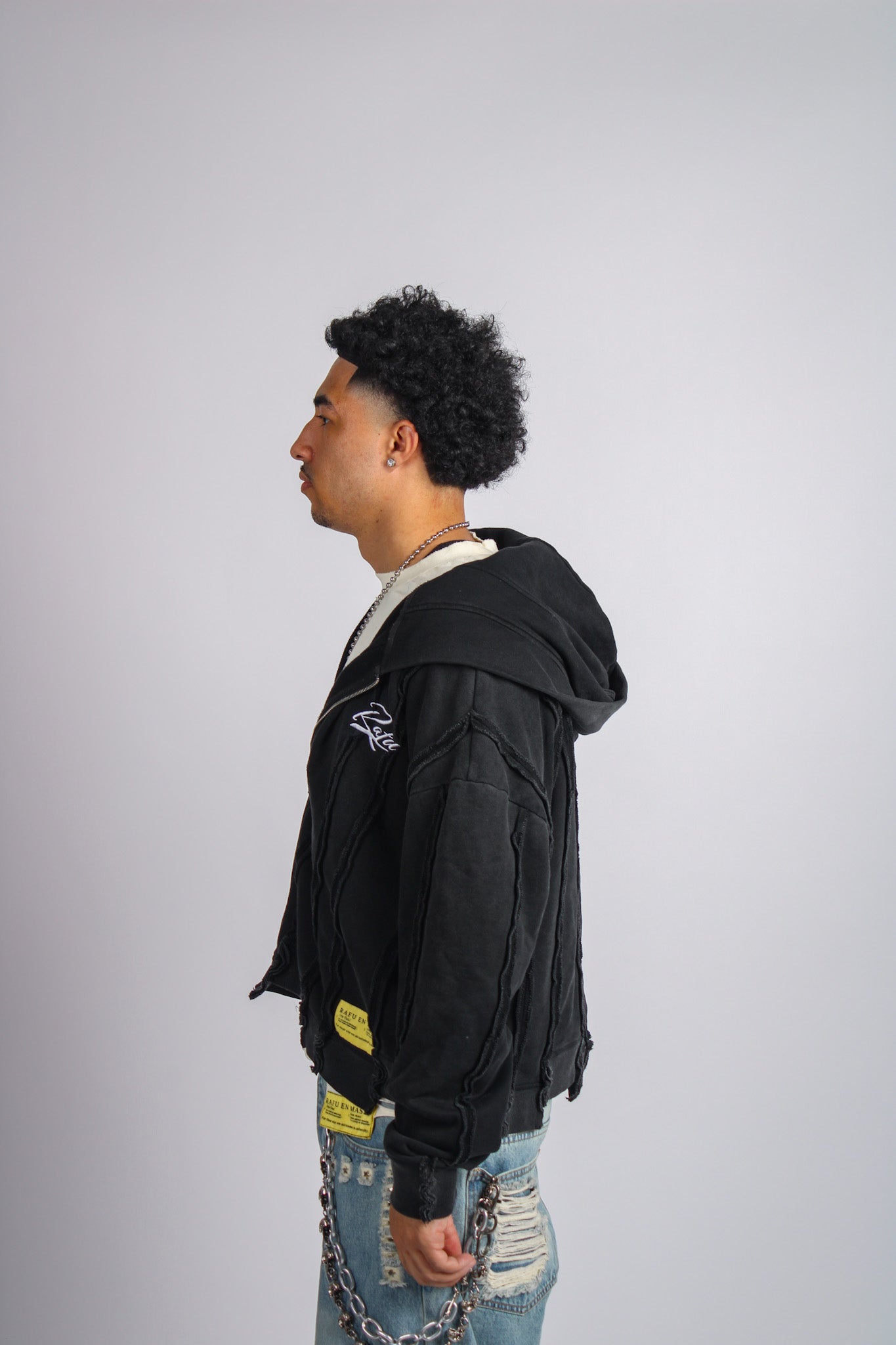 Uneven Hem Jacket