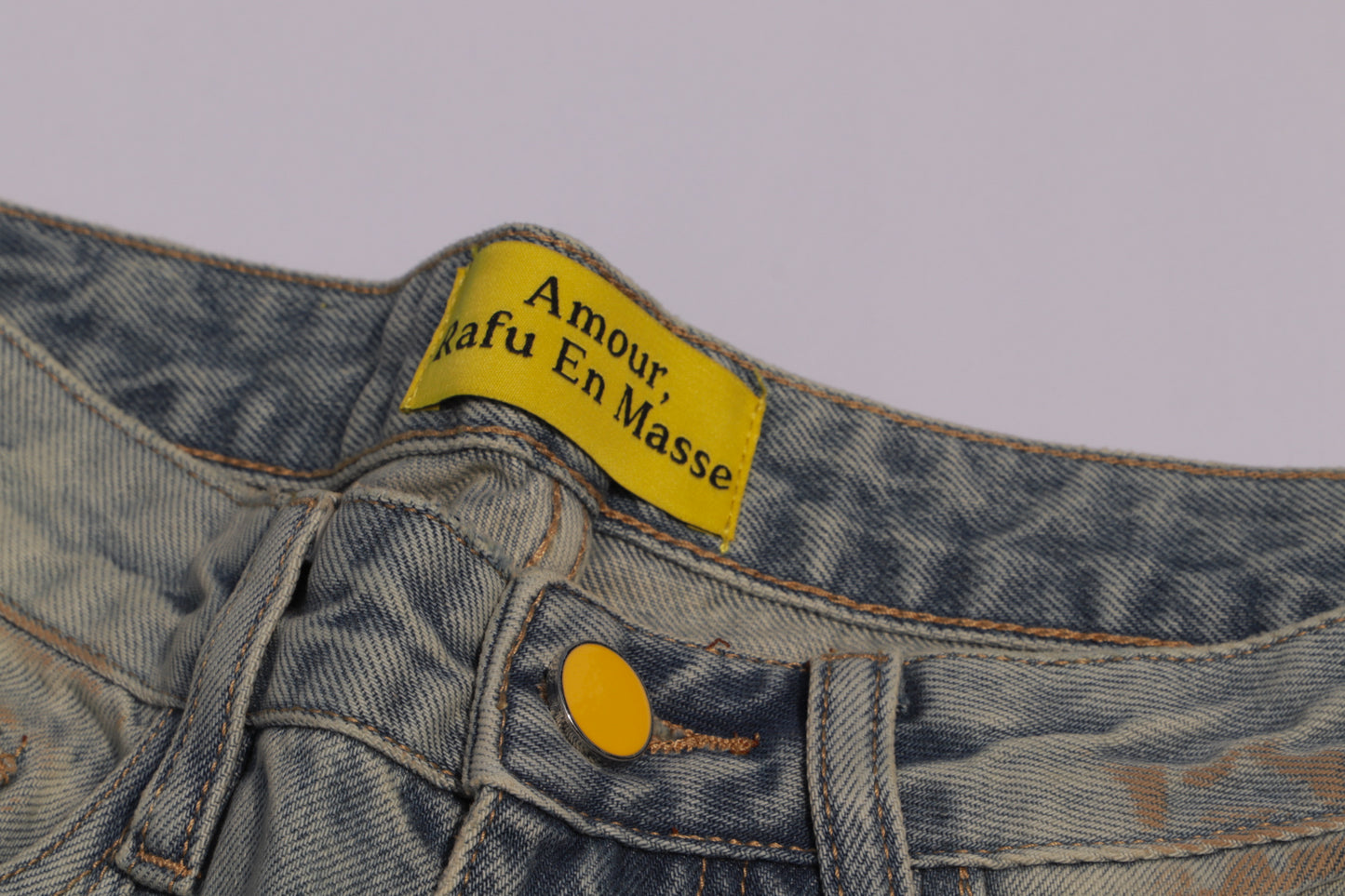Pleated Dirty Wash Jhorts