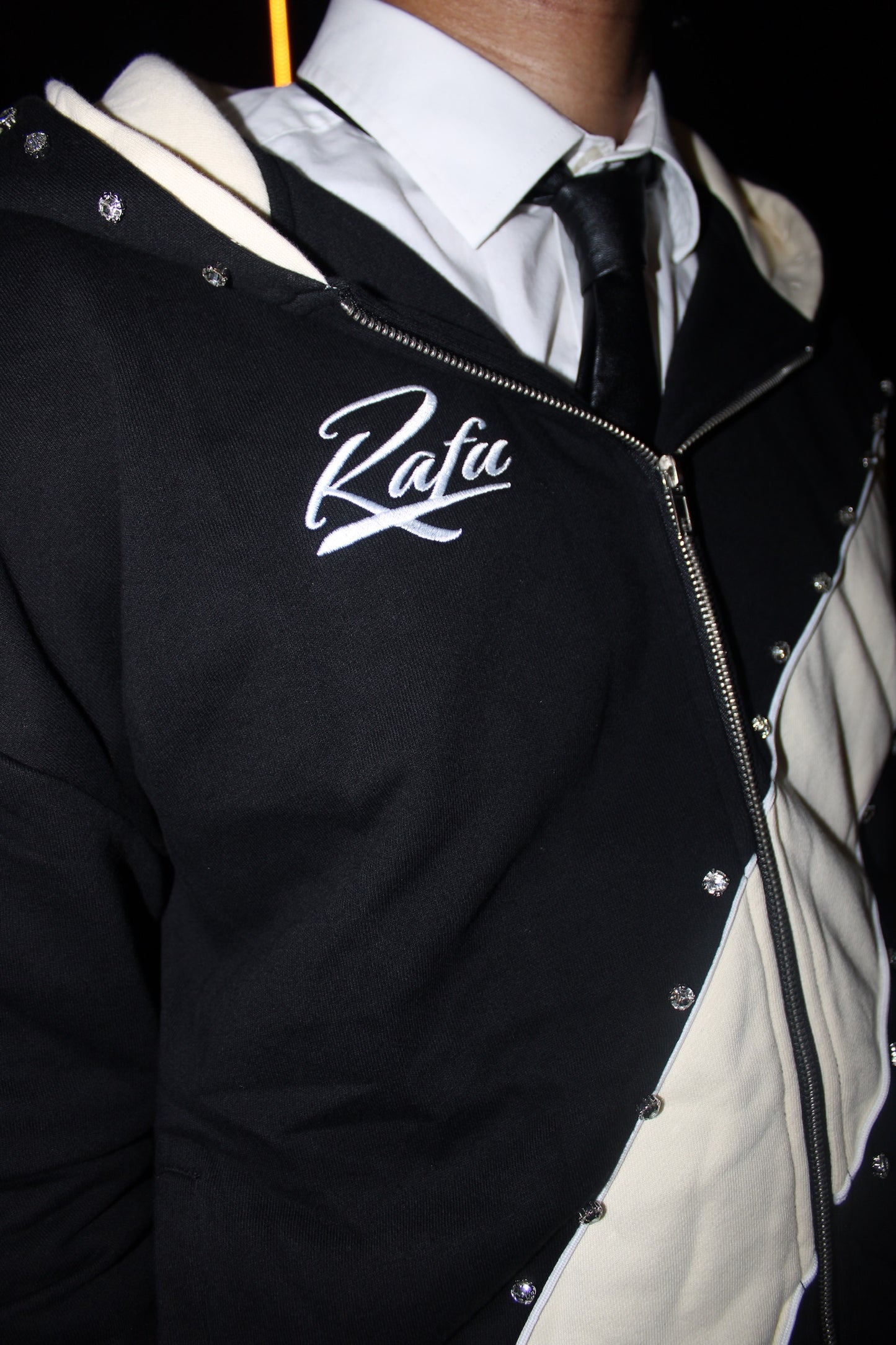 Obsidian Cream Full Sweatsuit